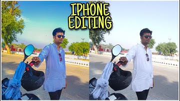 VIVID EDITING PHOTO LIKE IPHONE | NEW EDITING PHOTO | COLOUR GRADING