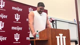 Player Q&A: Offensive lineman Carter Smith talks fall camp week 3 after Wednesday’s practice