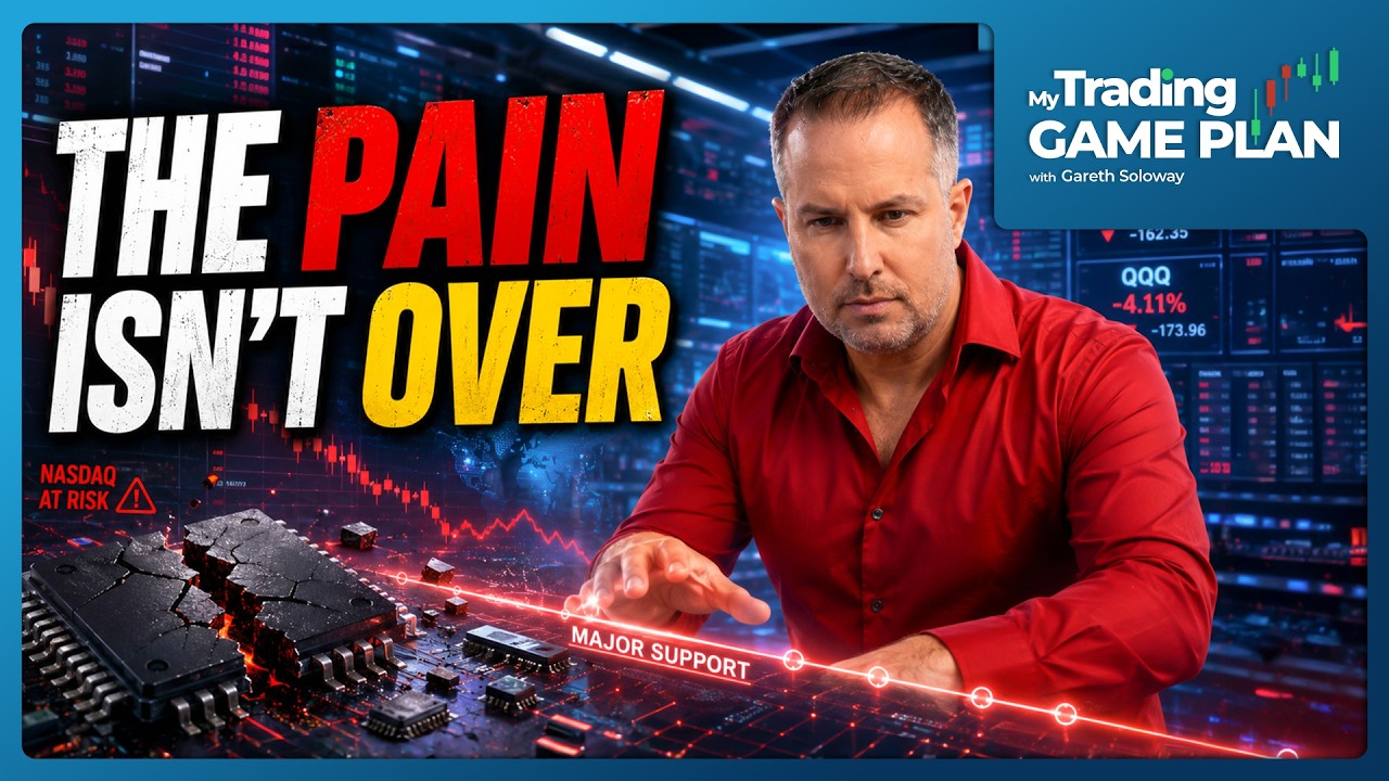 Chip Collapse Continues, Major Levels Approach, NASDAQ At Risk Of Major Correction