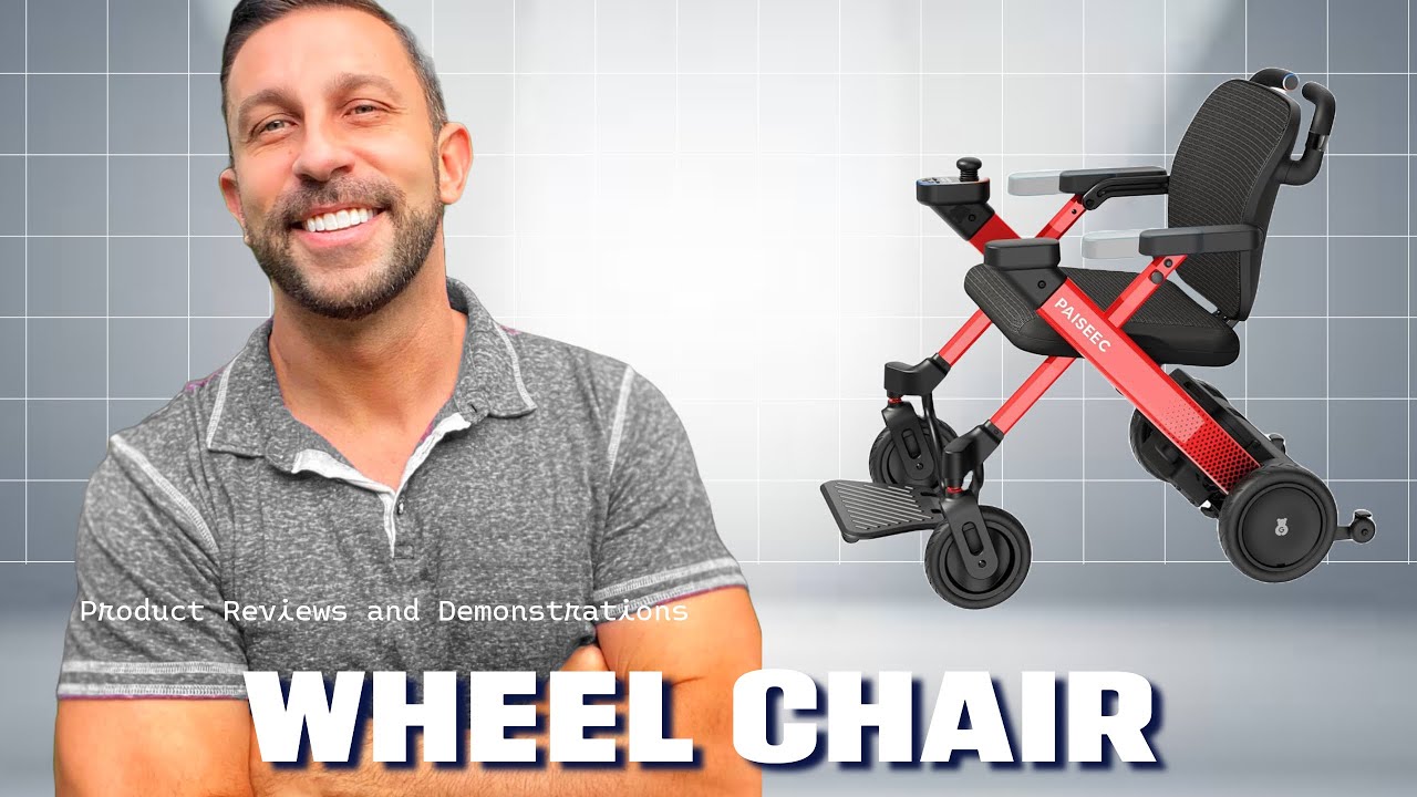 Paiseec 3 in 1 Electric Wheelchair W3