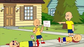 Caillou beats up 3 Caillous/Grounded