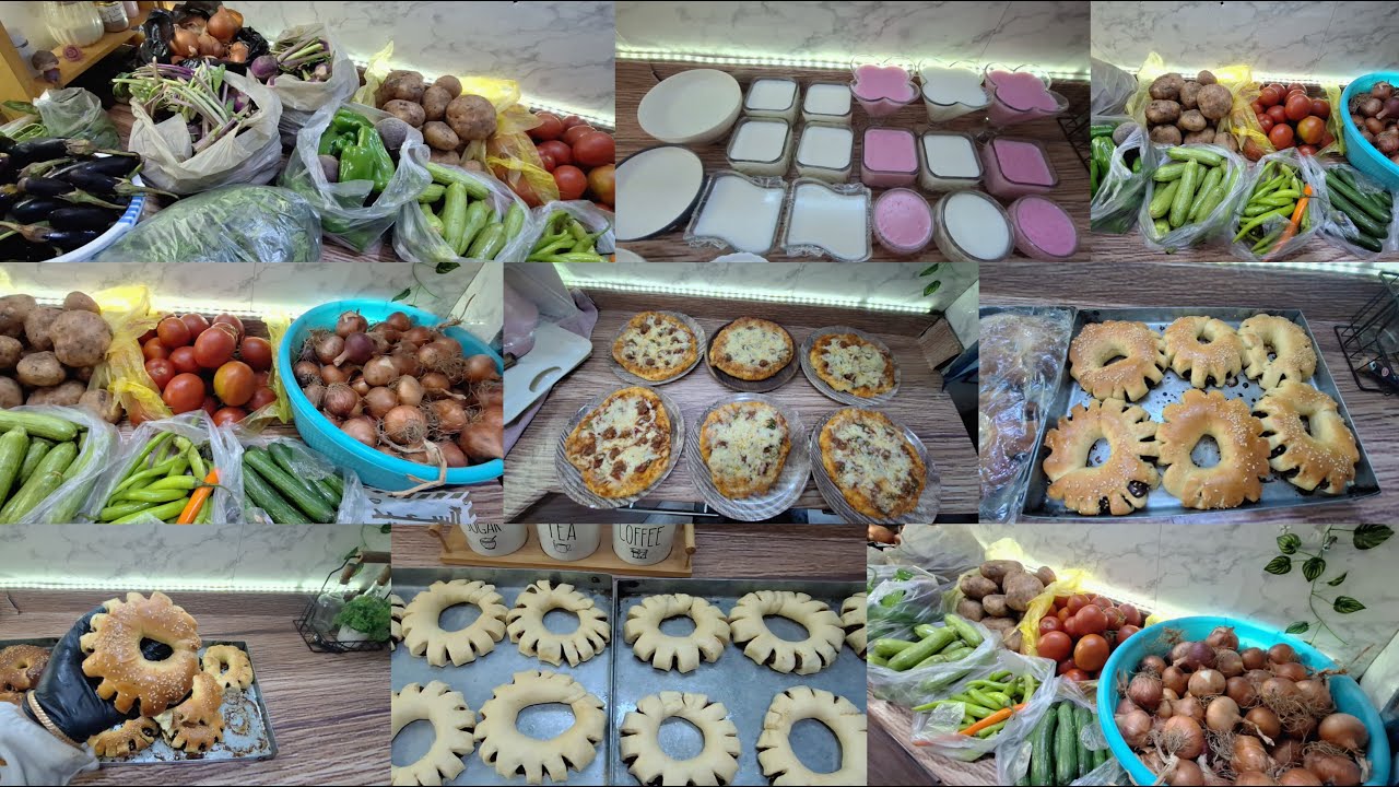 اول مشتريات لتغريزات رمضان 🌙جبت كل الخضار اللي في السوق🍅بأحلى الاسعار(روتين قوي جدا في افكار للتوفير