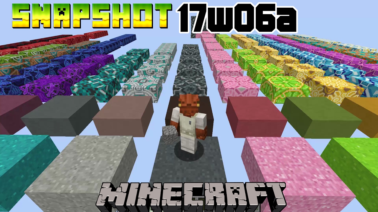 Snapshot 17w06a : Ciment, Terracotta & autre news 1.12 ! - YouTube