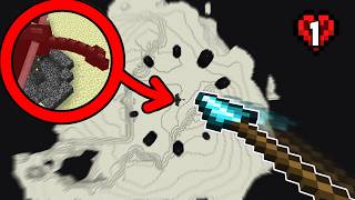 Minecraft Hardcoreda Mızrakla Ejderhaya Tek Attım