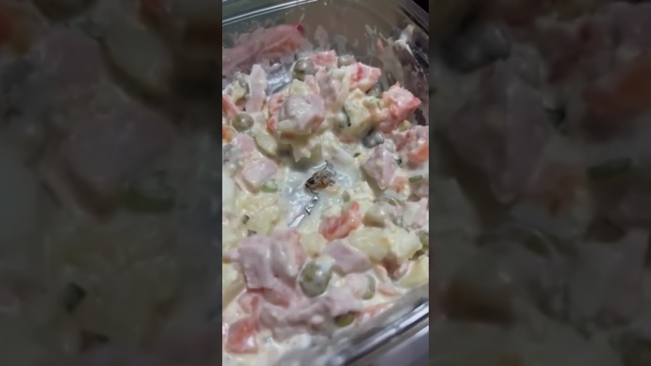 Пчела в оливье