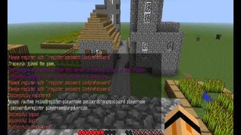 Minecraft PLUGIN : Registrace - AuthMe | 1.3.1 CZ
