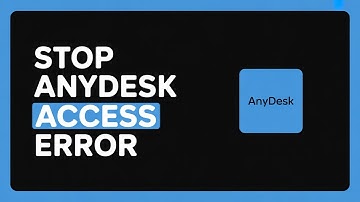 How to Stop AnyDesk Access on Laptop | Secure Your PC (2025 Guide)