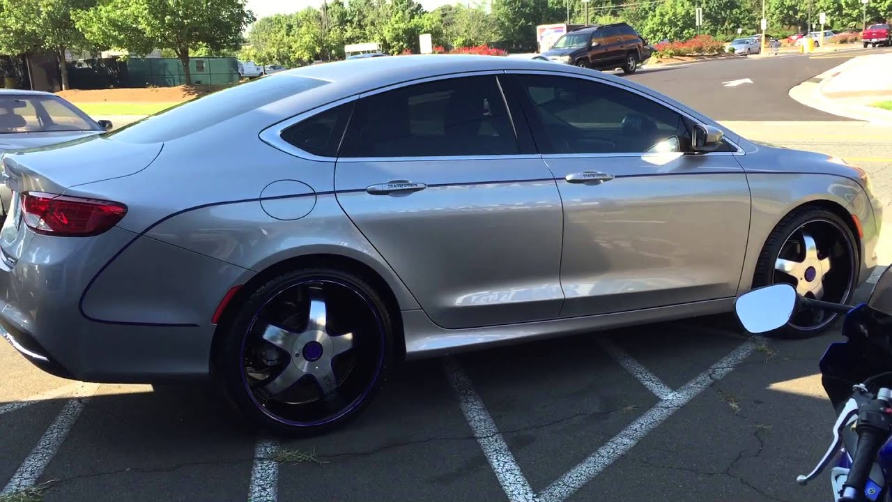 2015 Chrysler 200 Transformer on 22s YouTube