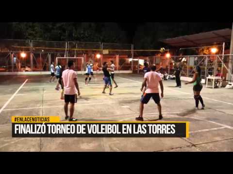 Finalizó torneo de voleibol en Las Torres