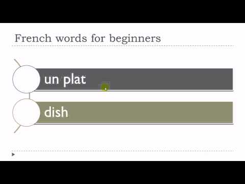 Learn French with Vincent # Words for beginners and intermediate #11