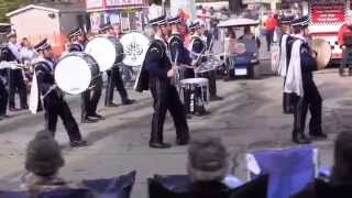 2014 GHS Marching Blue Aces at the Circleville Pumpkin Show