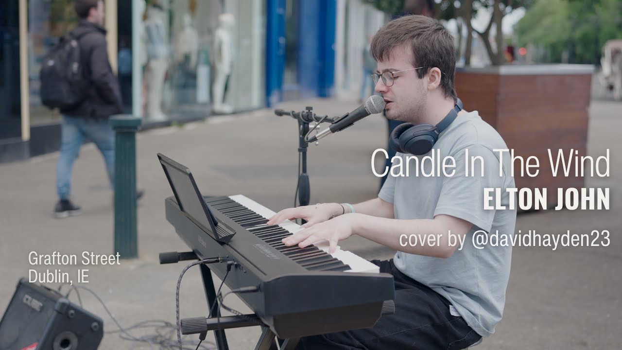 CANDLE IN THE WIND - ELTON JOHN.  COVER BY 