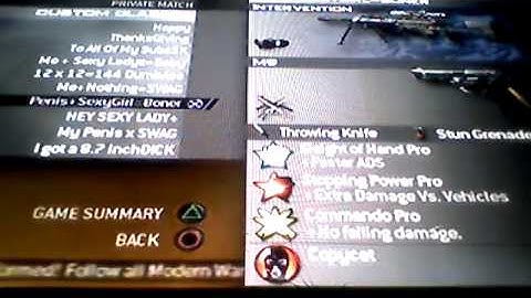 Thanks for 3K MW2 class setup vid
