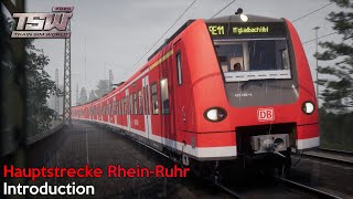Hauptstrecke Rhein-Ruhr Introduction - Train Sim World 2020