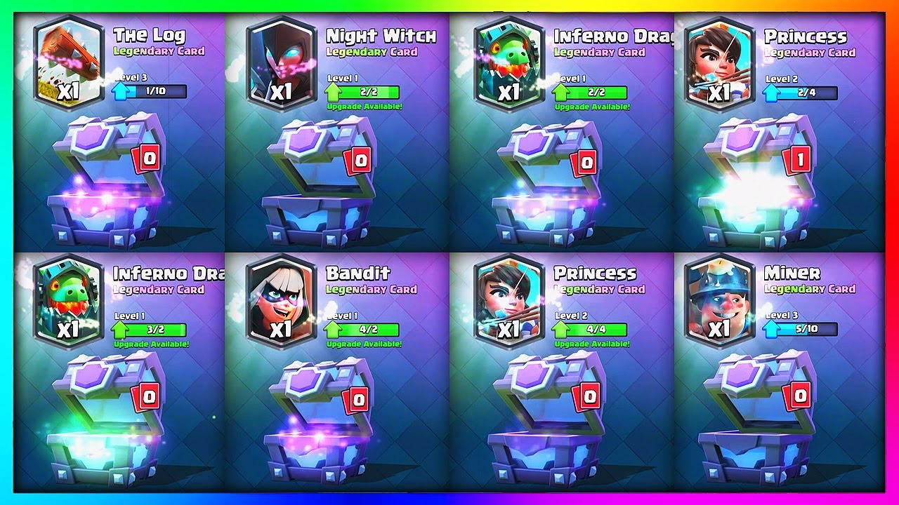 BIGGEST Clash Royale CHEST OPENING EVER! (53,000 GEMS) YouTube