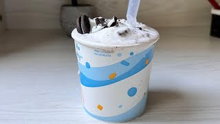 How to make Oreo mcflurry -Only 2 ingredients | Oreo McFlurry recipe