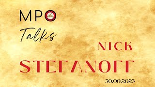 MPO Talks - Nick Stefanoff