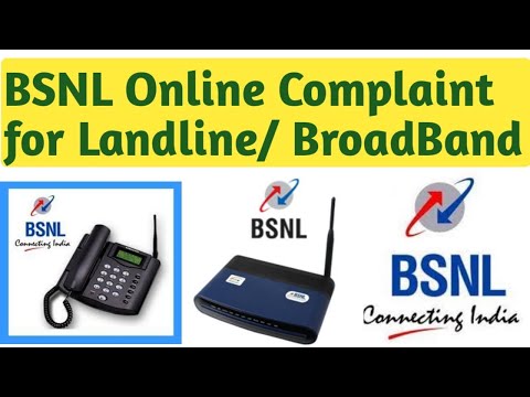BSNL Online Complaint for Landline and Broad Band Connection Problem Tamil