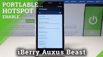 How to Activate Portable Hotspot in iBerry Auxus Beast - Share Wi-Fi
