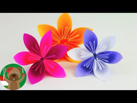 Videó: Gyönyörű Papír Kézműves: Virágok és Virágdíszek