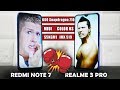 МАНДРАЖ ЧЕМПИОНА😬 Redmi NOTE 7 VS Realme 3 Pro