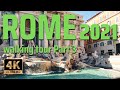 Rome italy  from ponte cavour to piazza del popolo with captions