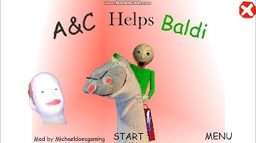 Oh no! Arts and crafters is helping Baldi! A&C Helps Baldi