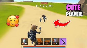 TEAMING WITH CUTE PLAYER! 😊- Rocket Royale Gameplay!