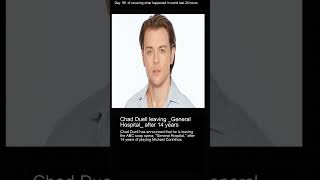 Chad Duell leaving _General Hospital_ after 14 years Wealth