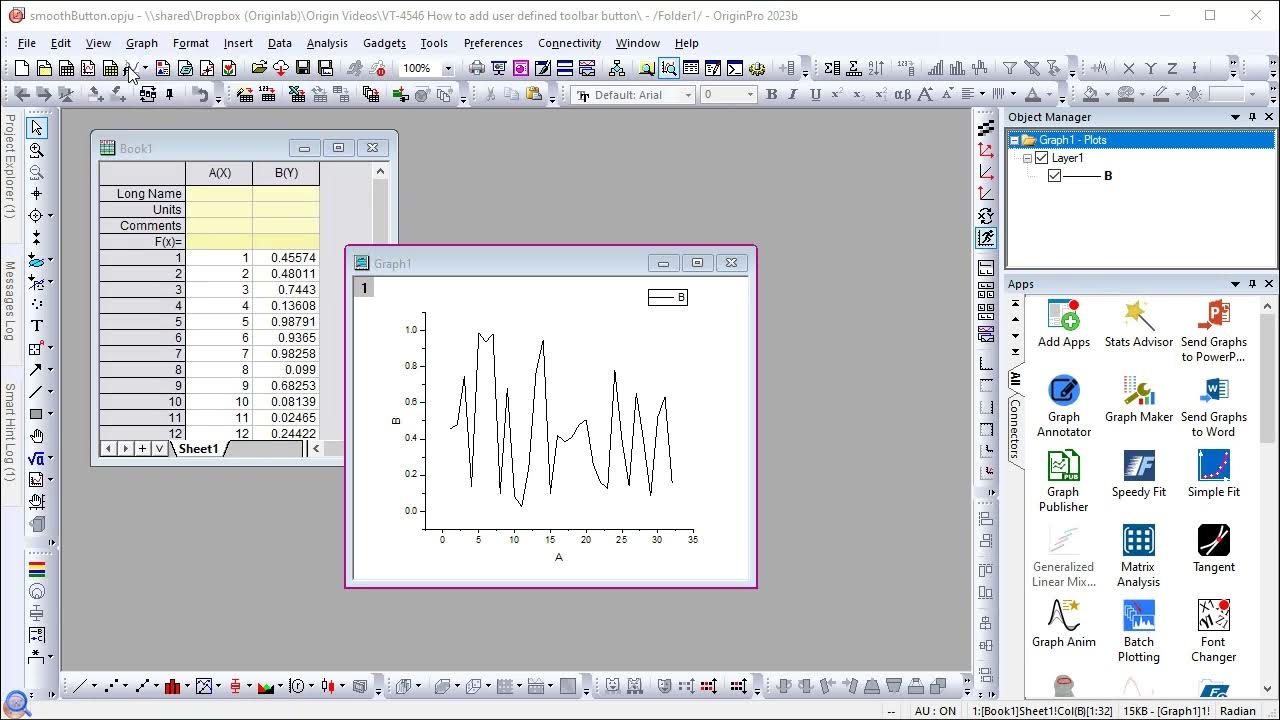 How to add user defined toolbar button YouTube