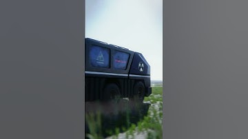 Crashing through a door using rigid body physics in Blender #shorts