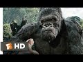 King Kong (3/10) Movie CLIP - Kong Battles the T-Rexes (2005) HD