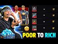 Free Fire Noob POOR To Pro RICH Account🤑💸|| I Got Everything And 9999 Diamonds💎 -Garena Free Fire