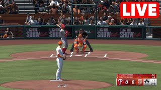 MLB LIVE🔴 Philadelphia Phillies vs San Francisco Giants - 29th May 2024 | MLB Full Game - MLB 24