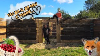 🌿Переехали в ДЕРЕВНЮ!😲 Строим САМИ БЕЗ ОПЫТА!💪 ВЫПУСК 39
