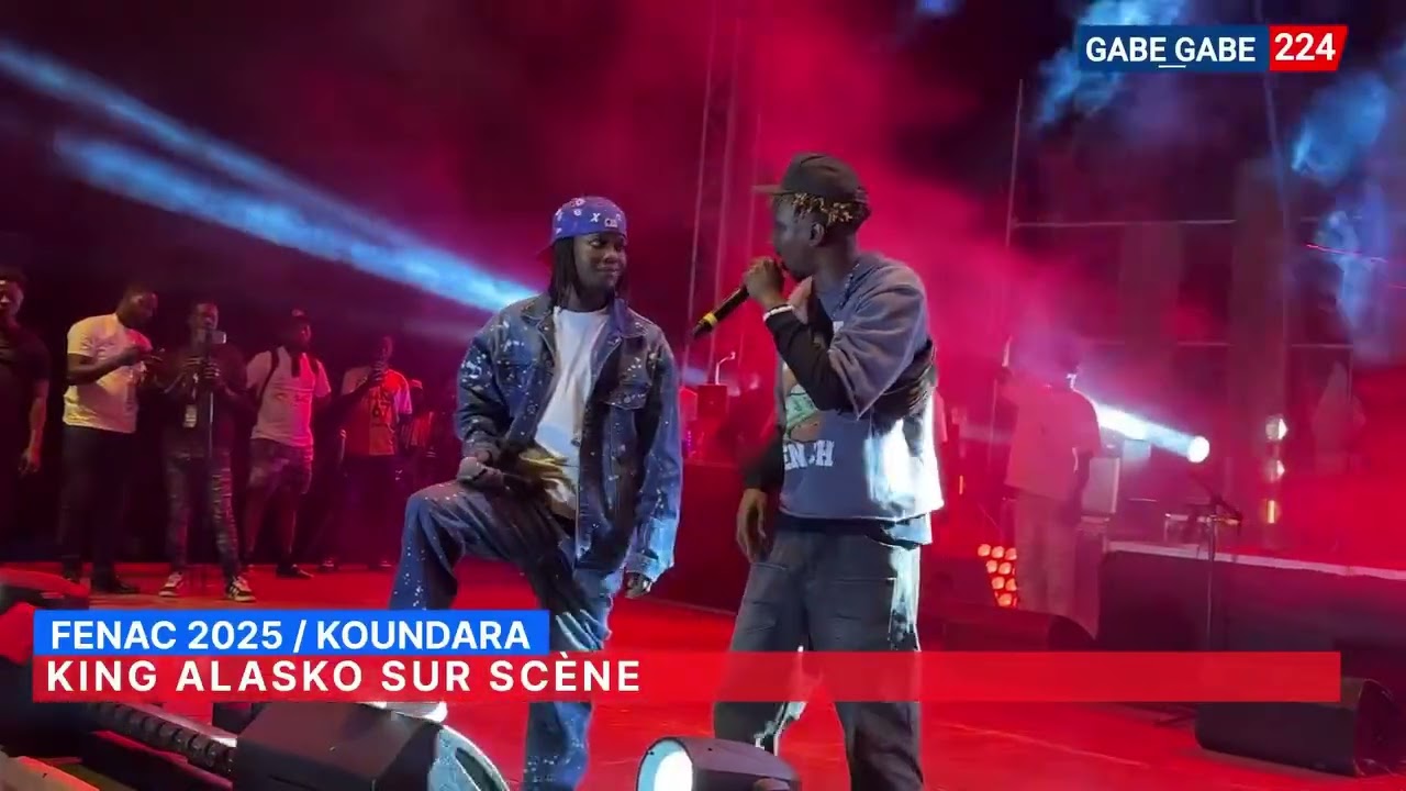 FENAC 2025 / Concert : quand King Alasko partage la scène avec Al Faya, un autre talent et le