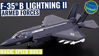 F-35 B Lightning II - STOVL Short Take-Off & Vertical Landing - COBI 5829 (Speed Build Review)