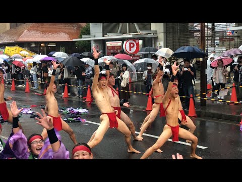 北海道大学”縁”  第26回安濃津よさこい 津中央郵便局前会場 2023.10.08