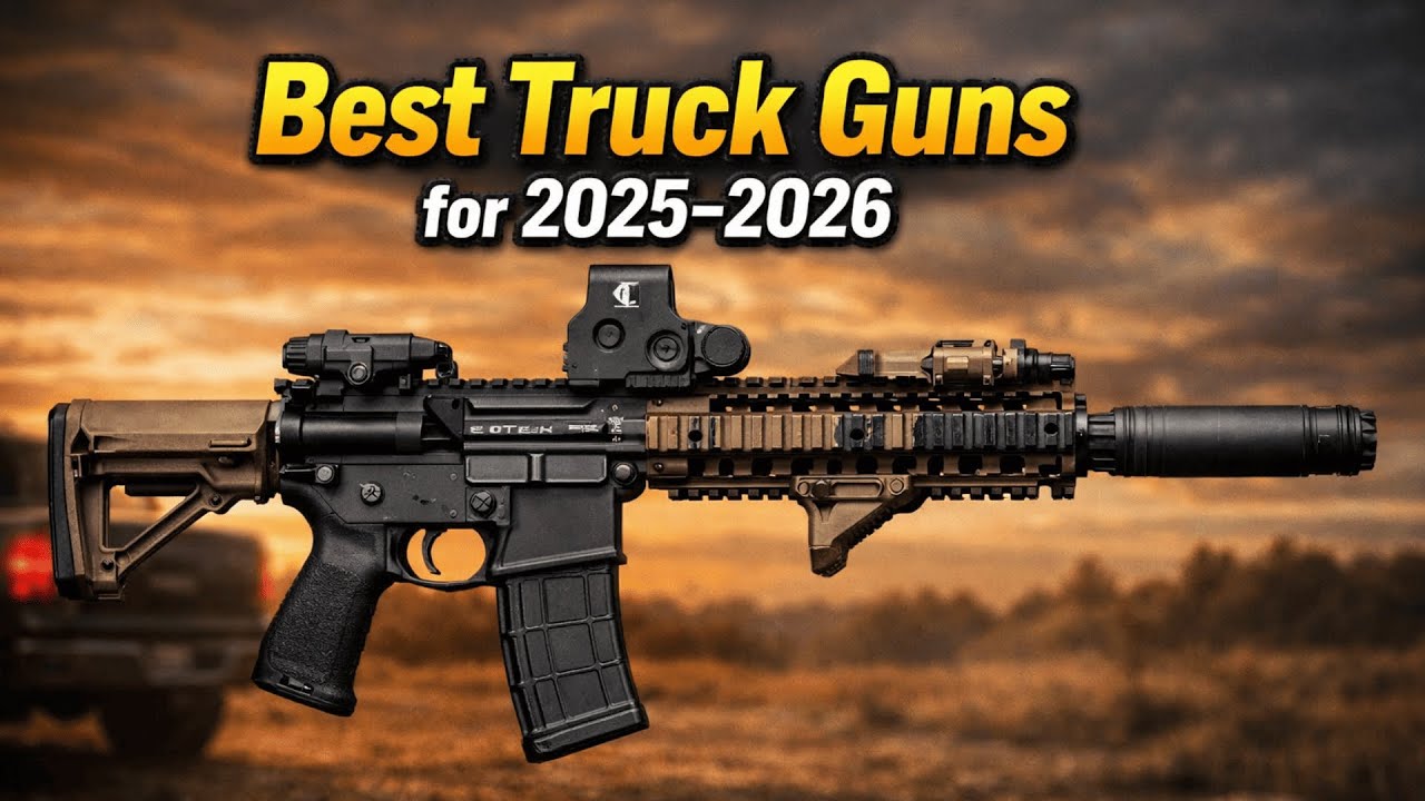 Best Truck Guns for 2025–2026 | Compact, Reliable Firearms for Vehicle Defense