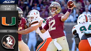 Miami  vs. Florida State Condensed Game | ACC Football (2019-20)