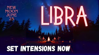 Set Intensions Now!! Libra - 🌑 June 25 New Moon Predictions 🌑 - (2025)
