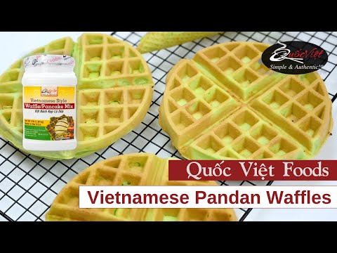 Pandan Waffle Mix Recipe