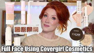 Full Face Using Covergirl Cosmetics