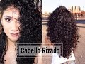 Rutina Completa de Cabello Rizado! FACIL con Productos  Economicos!