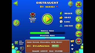 [Mobile] Distraught 54% - Geometry Dash 2.11