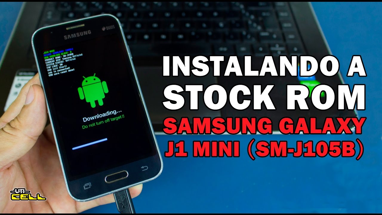 Instalando a Rom/Firmware no Samsung Galaxy J1 Mini (SM-J105B) #UTICell -  YouTube