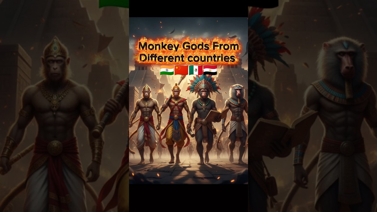 Monkey Gods From Different Countries 