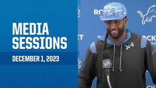 Kelvin Sheppard meets with the media | December 1, 2023