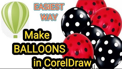 Balloon in Coreldraw