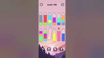 SortPuz 3D Level 186 Walkthrough Solution iOS/Android